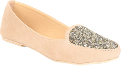 

Adorn Elegant and Trendy Bellies For Women(Beige