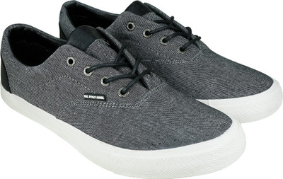 

U.S. Polo Assn Canvas Lace Up Sneakers For Men(Grey, Black