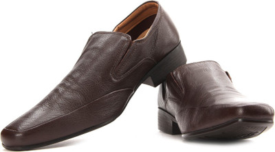 

Red Tape Men Genuine Leather Slip on Shoes For Men(Brown)