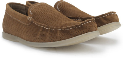 

Kenneth Cole Flat Top Men Loafers For Men(Brown, Gry