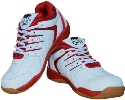 

Port Spark-Queen Badminton Shoes For Men(Multicolor), Red