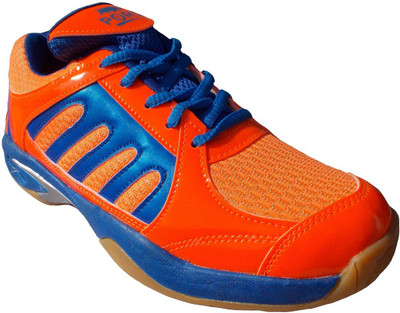 

Port Badminton Shoes For Men(Multicolor, Orange