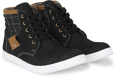 

Vulcan Knight Mid Ankle Sneakers For Men(Black, Blue