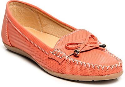 

Bare Soles Loafers For Women(Orange, Peach