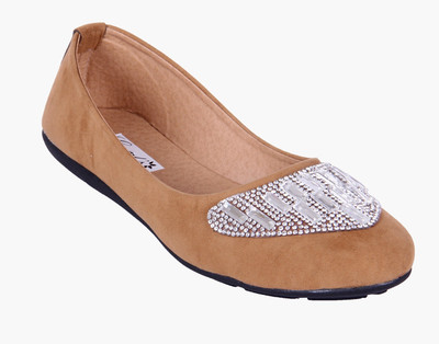 

Goyal Tan Patch Bellies For Women(Tan