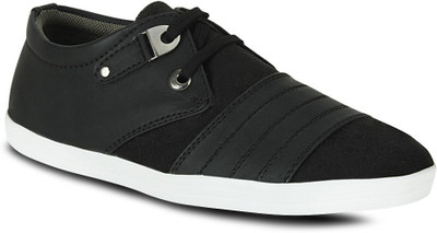

Get Glamr Designer Canvas Shoes For Men(Black)