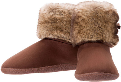 

Dearfoams Bootie Boots For Women(Brown