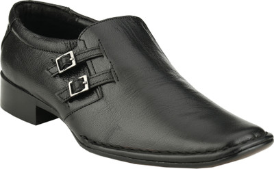 

Zebra Black Men'S Formal Slip On Shoes For Men(Black