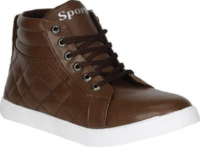 

Eveden Sneakers For Men(Burgundy, Dark brown