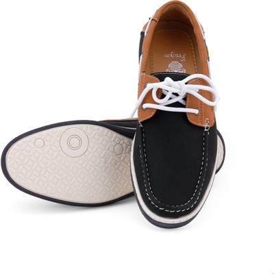 

Froskie Boat Shoes For Men(Black