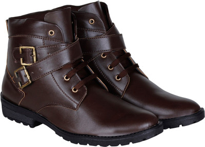 

Kraasa HeatBeat Boots For Men(Brown