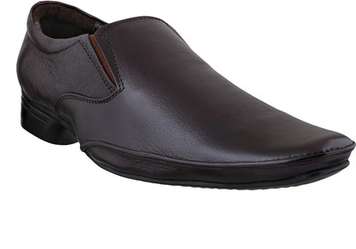 

MSL Men's Formals Slipons Slip On For Men(Brown, 12;brown