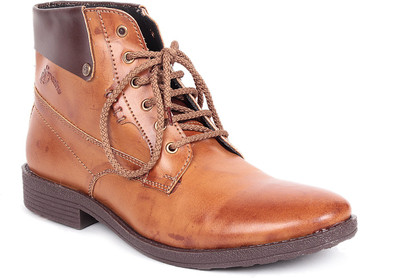 

Red Marine Boots For Men(Brown)