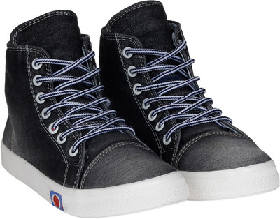 

Kraasa StepUp Canvas Shoes For Women(Black