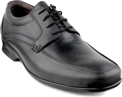 

Escaro Leather Lace Up For Men(Black