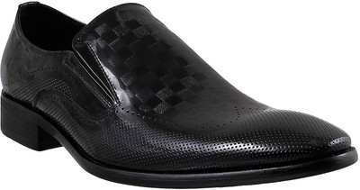 

Mochi J.Fontini Slip On Shoes For Men(Black, 11;black
