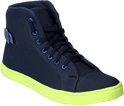 

Drivn Ankle Length Casual Sneakers For Men(Multicolor, Blue and green