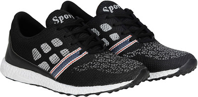 

Kraasa Sports Walking Shoes For Men(Black
