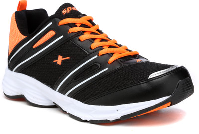 

Sparx 9027 Running Shoes For Men(Black, Black fl.orange