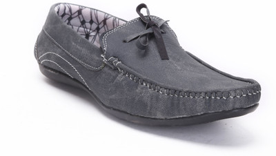 Quarks Grey Boat Shoes For Men(Grey)