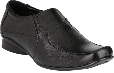 

LeatherKraft Slip On Shoes For Men(Black