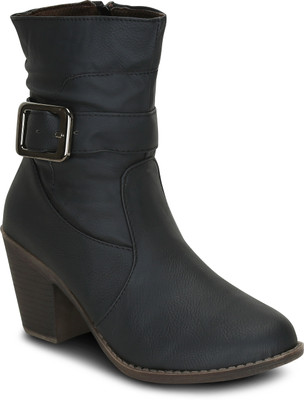 

Get Glamr AGATE Boots For Women(Black
