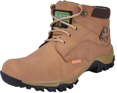

FAUSTO Hiking and Trekking Boots For Men(Tan
