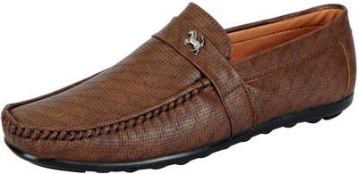 

FAUSTO Loafers For Men(Brown