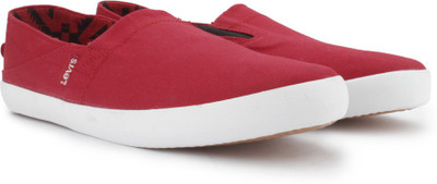 

Levi's Men Loafers For Men(Red