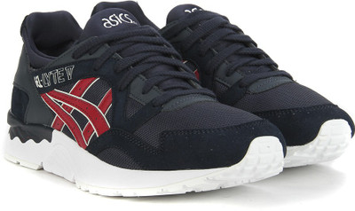 

Asics TIGER GEL-LYTE V Sneakers For Men(Navy, India ink/burgundy