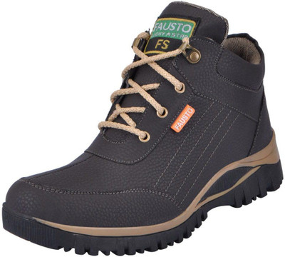 

FAUSTO Boots For Men(Brown)
