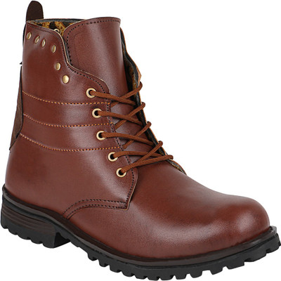 

Knight Ace Boots For Men(Brown)