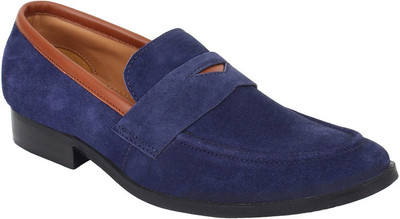 

Lujo Slip On For Men(Blue, 03;blue