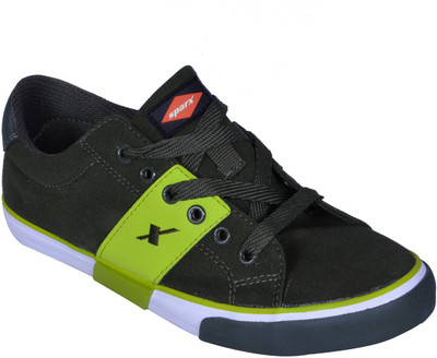 

Sparx Canvas Shoes For Men(Olive, Green)