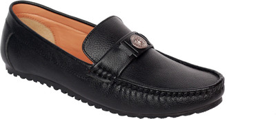 

AK traders I shoes Black color new design loafer Loafers For Men(Black