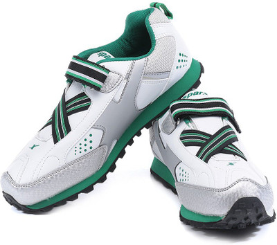 

Sparx SL-166 Running Shoes For Women(White, Green, Whitegreen
