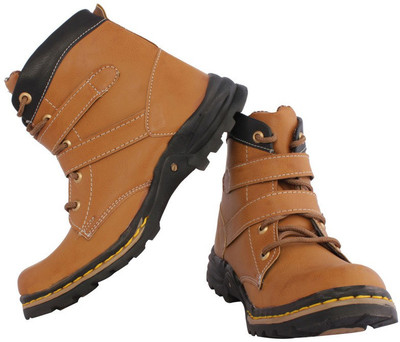 

Footrest Boots For Men(Brown