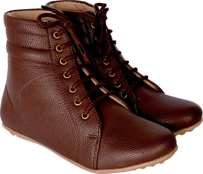 

Sam Stefy Boots For Women(Brown)
