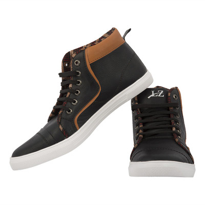 

Lzee Boots For Men(Black, Tan