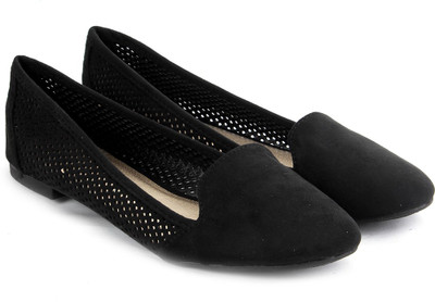 

QUPID Loafers For Women(Black, Bkps