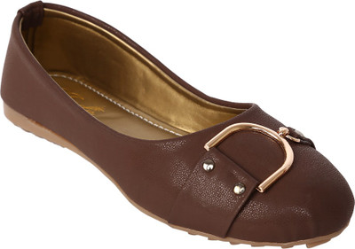 

Jade D Buckle Bellies For Women(Brown