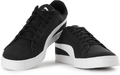 

Puma Smash Vulc Men Sneakers For Men(Black, Black-white