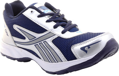 

Porcupine Laced Running Shoes For Men(Navy, Silver