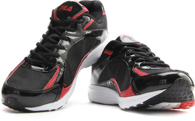 

Fila LAMBERTO Running Shoes For Men(Black, Red, Blk/rd