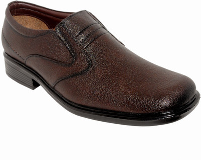 

Footoes Big Size Venetian Slip On For Men(Brown, 01;brown