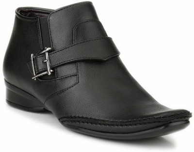 

Mactree Cuban Monk Strap For Men(Black)