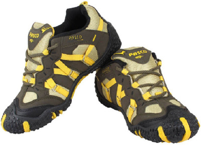 

Pasco Running Shoes For Men(Multicolor, Yellow