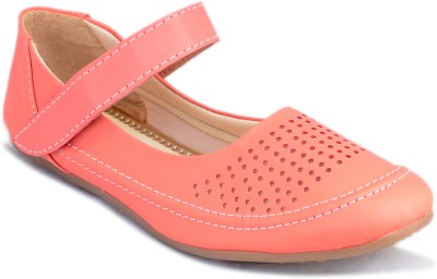 

Myra Cutwork Bellies For Women(Pink, Coral