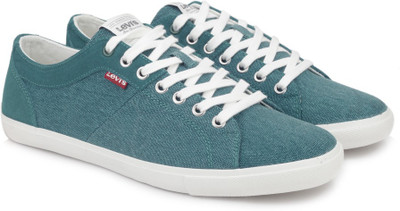 

Levi's Woods Sneakers For Men(Green, Bottle green