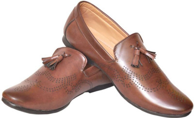 

Candey Shoes Loafers For Men(Brown